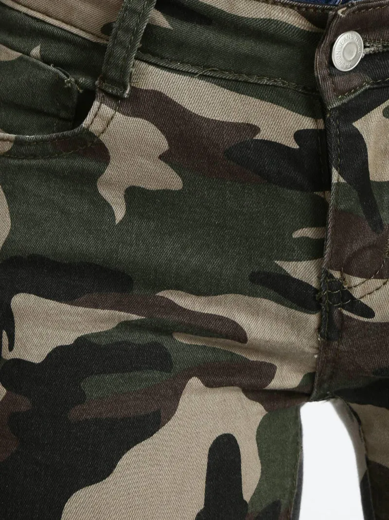 Pantaloni donna militari slim fit - militare