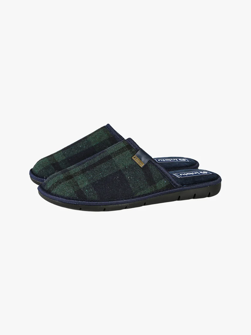 Pantofole da uomo invernali - blu scuro
