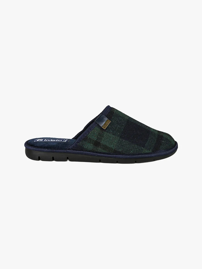 Pantofole da uomo invernali - blu scuro