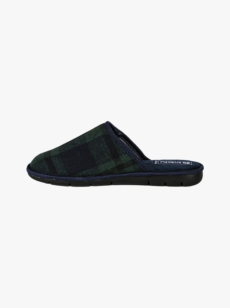 Pantofole da uomo invernali - blu scuro
