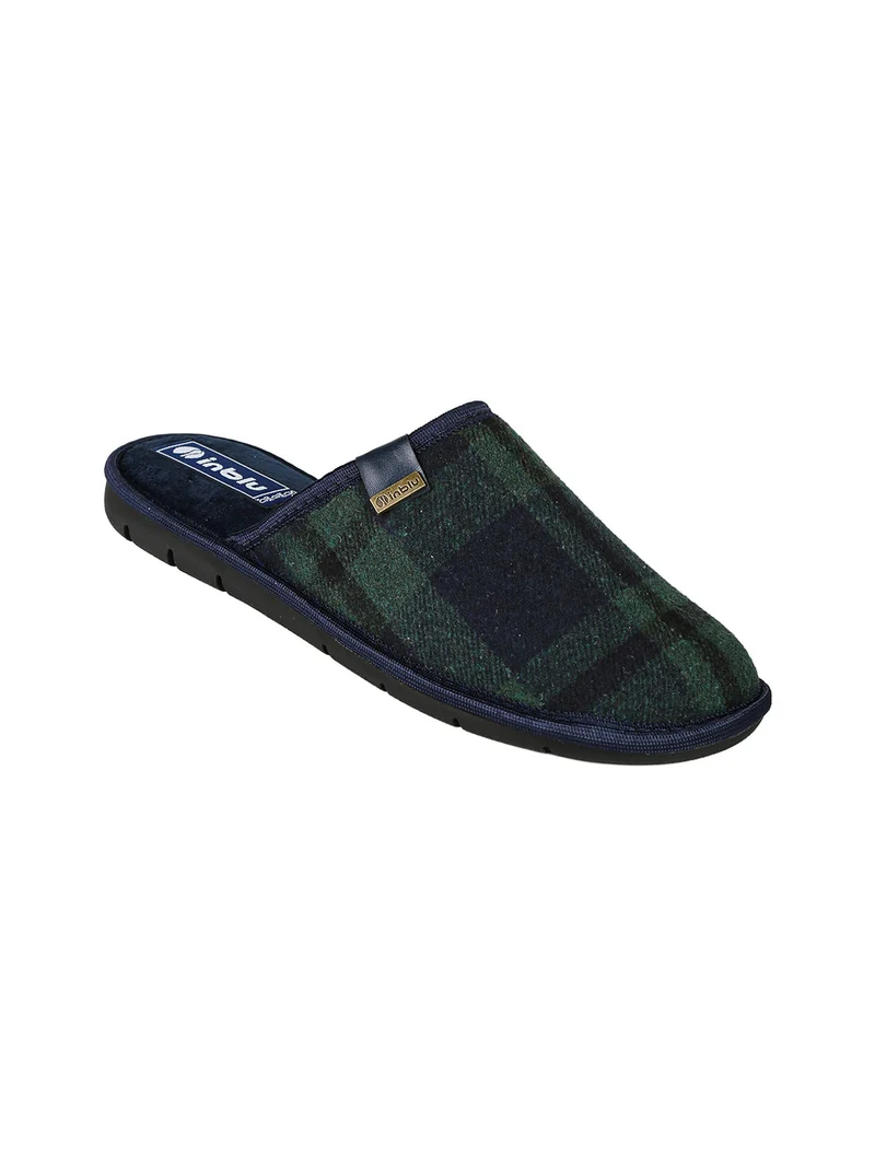 Pantofole da uomo invernali - blu scuro