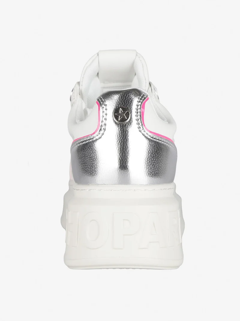 EMILY Sneakers donna con platform - bianco