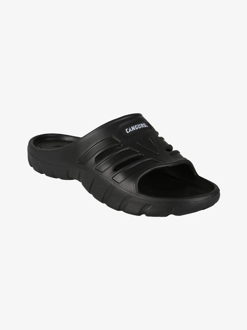 Ciabatte da uomo in gomma - nero
