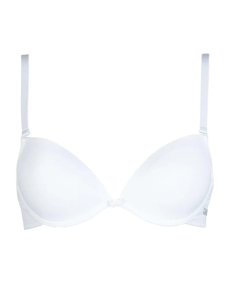 GianMarcoVenturi reggiseno push up STELLA coppa B - bianco