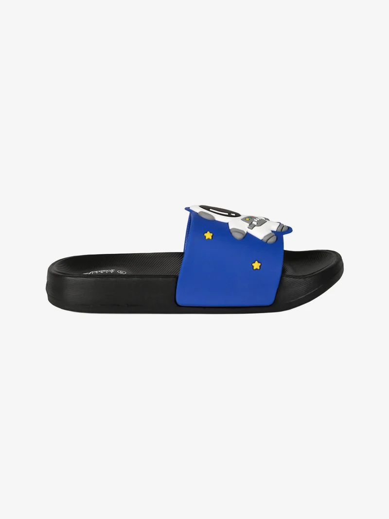 Ciabatte da bambino in gomma - blu