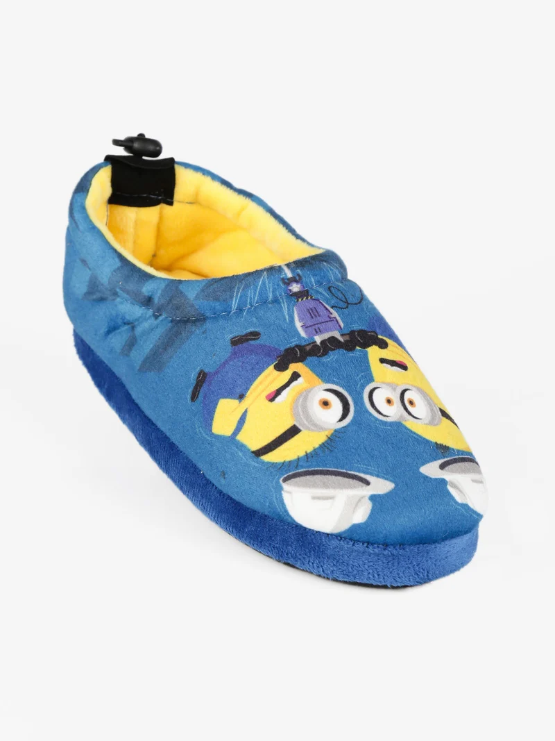 Pantofole chiuse da bambino Minions - blu