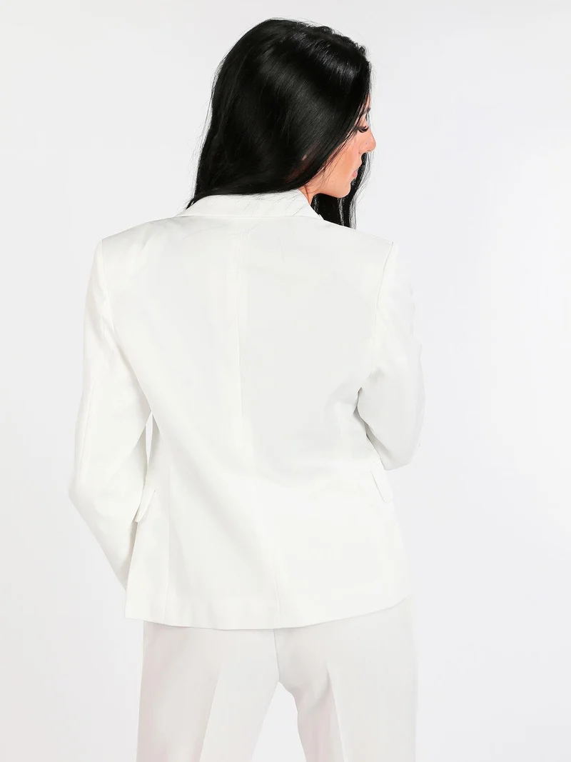 Giacca classica donna - bianco