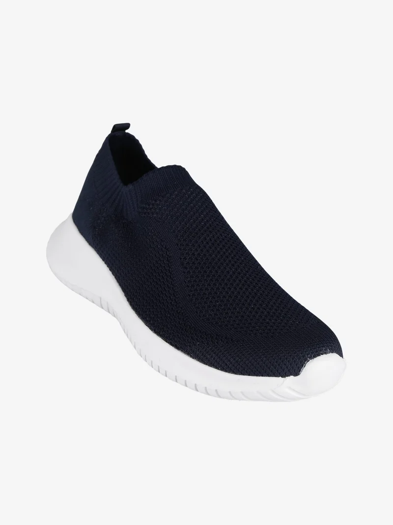 Sneakers sportive slip on da uomo - blu scuro