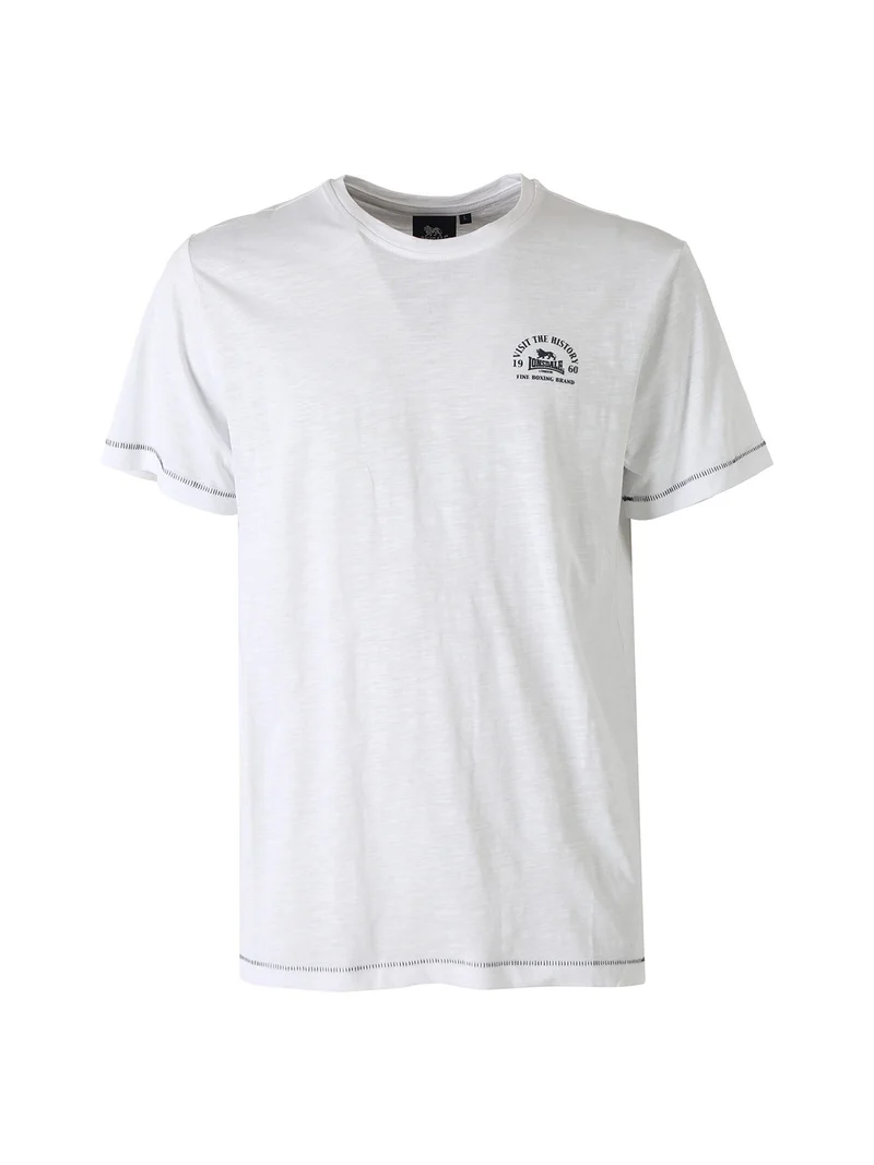 T-shirt da uomo in cotone - bianco