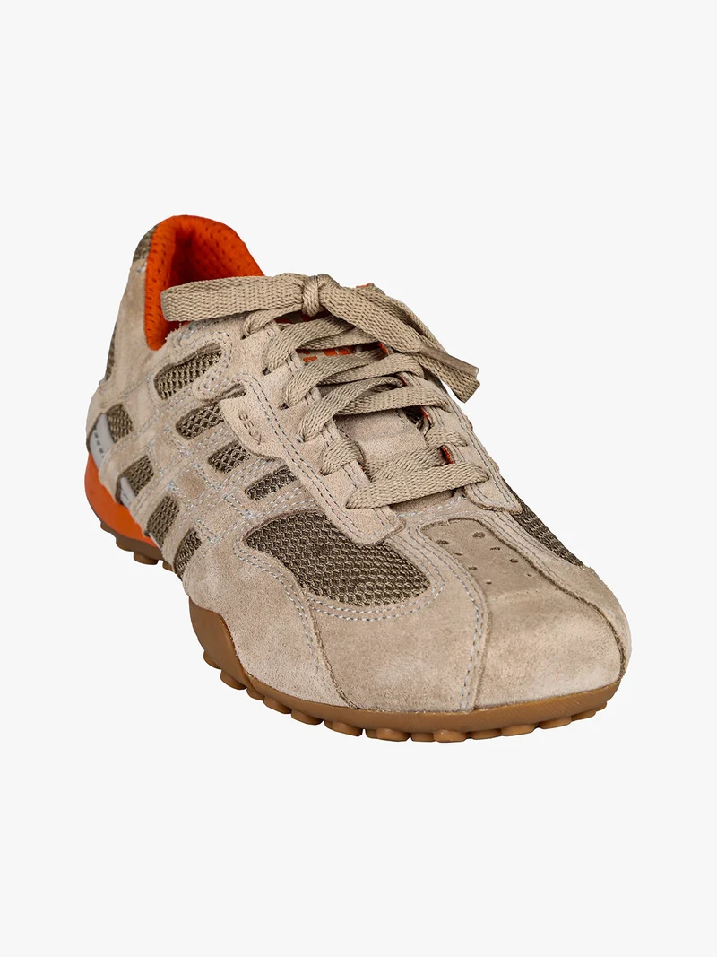 U SNAKE ORIGINAL A Sneakers in pelle scamosciata da uomo - fango