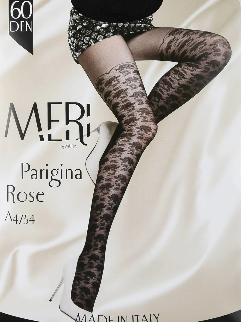 Collant parigina 60 denari - nero