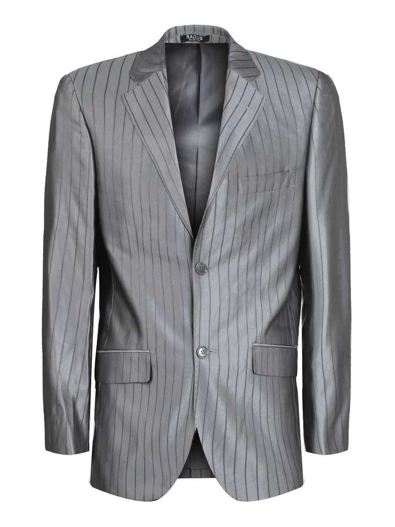 Completo uomo gessato - grigio