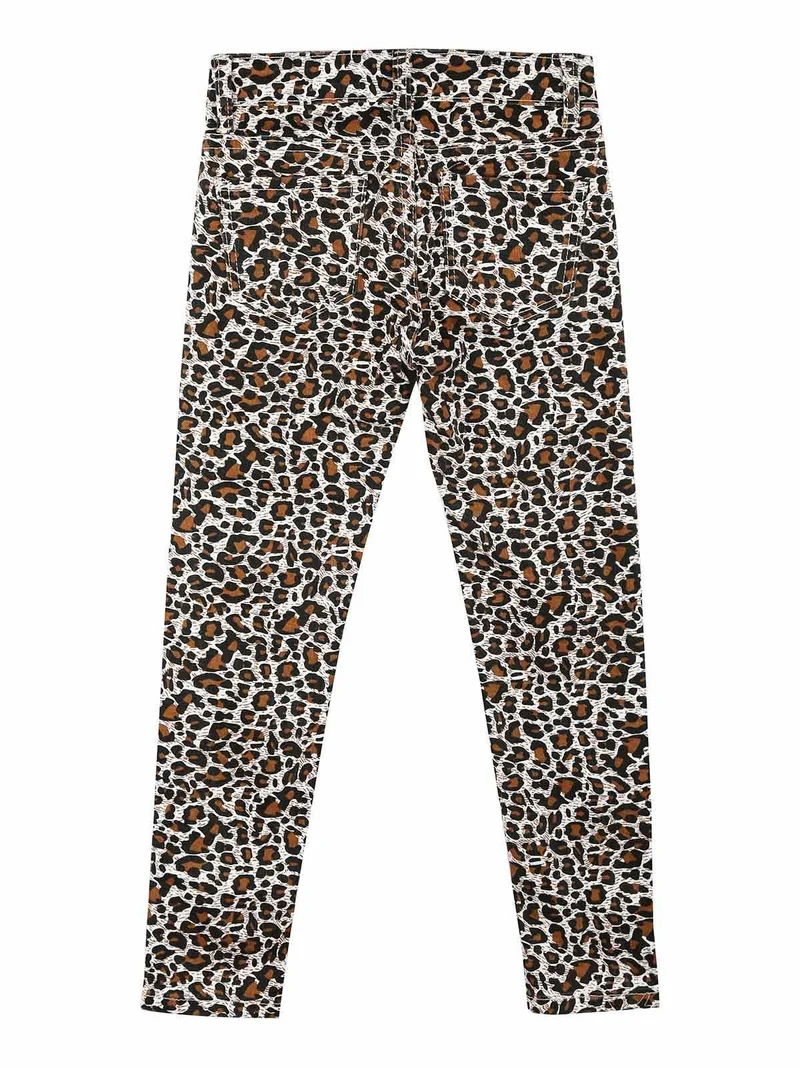 Pantaloni maculati da bambina - multicolore