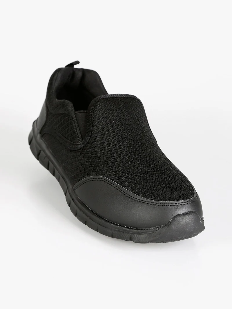 Sneakers uomo slip on - nero