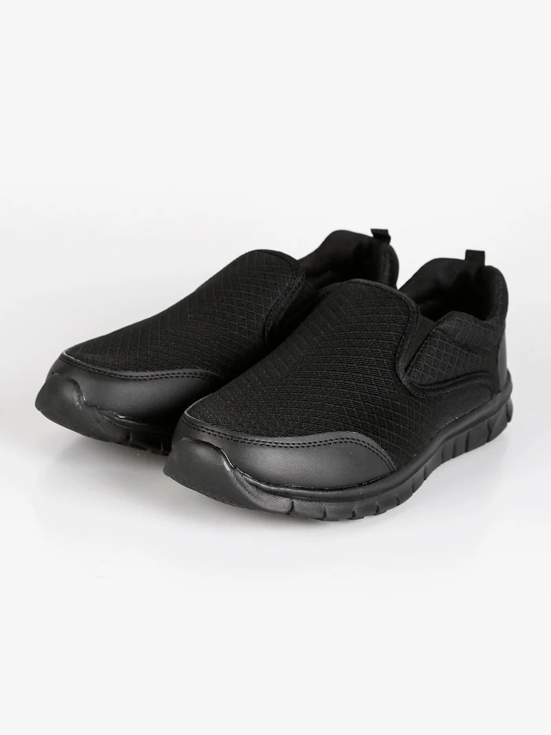 Sneakers uomo slip on - nero