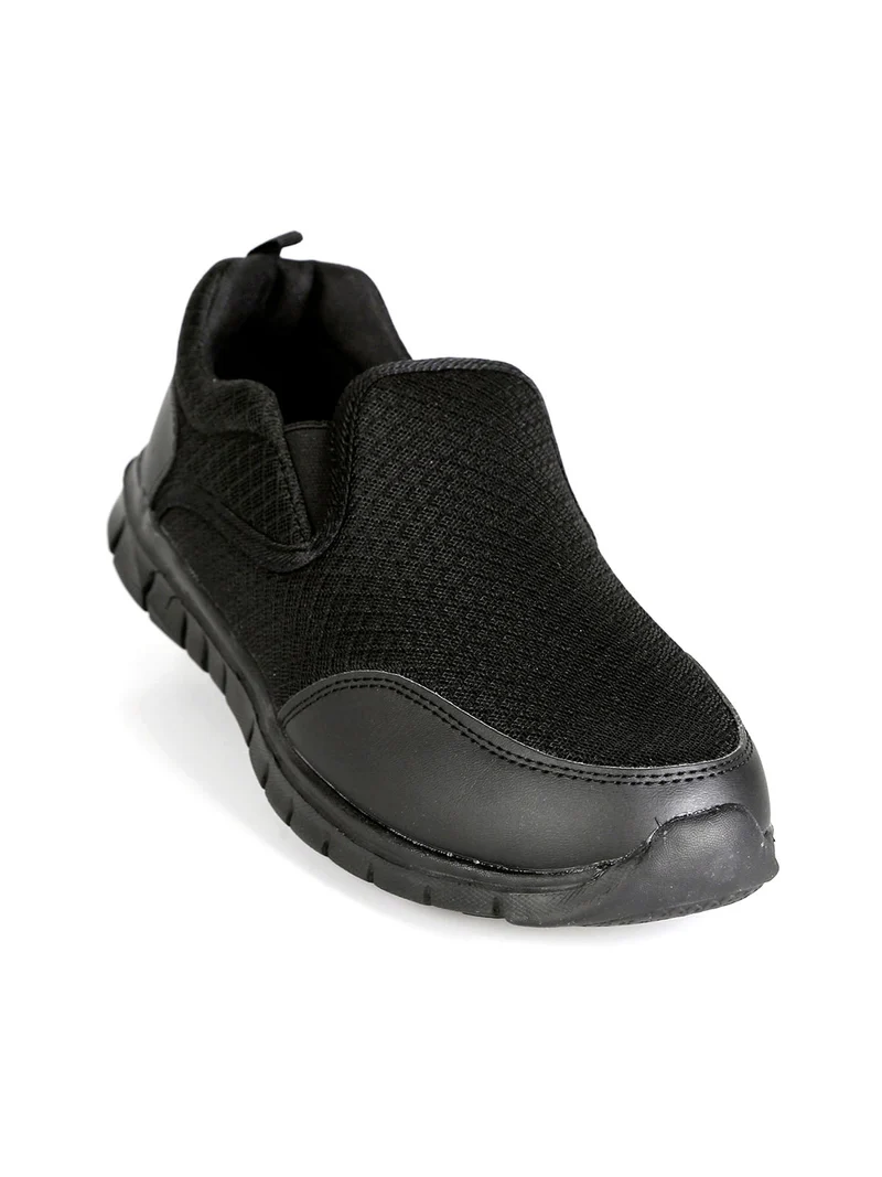 Sneakers uomo slip on - nero