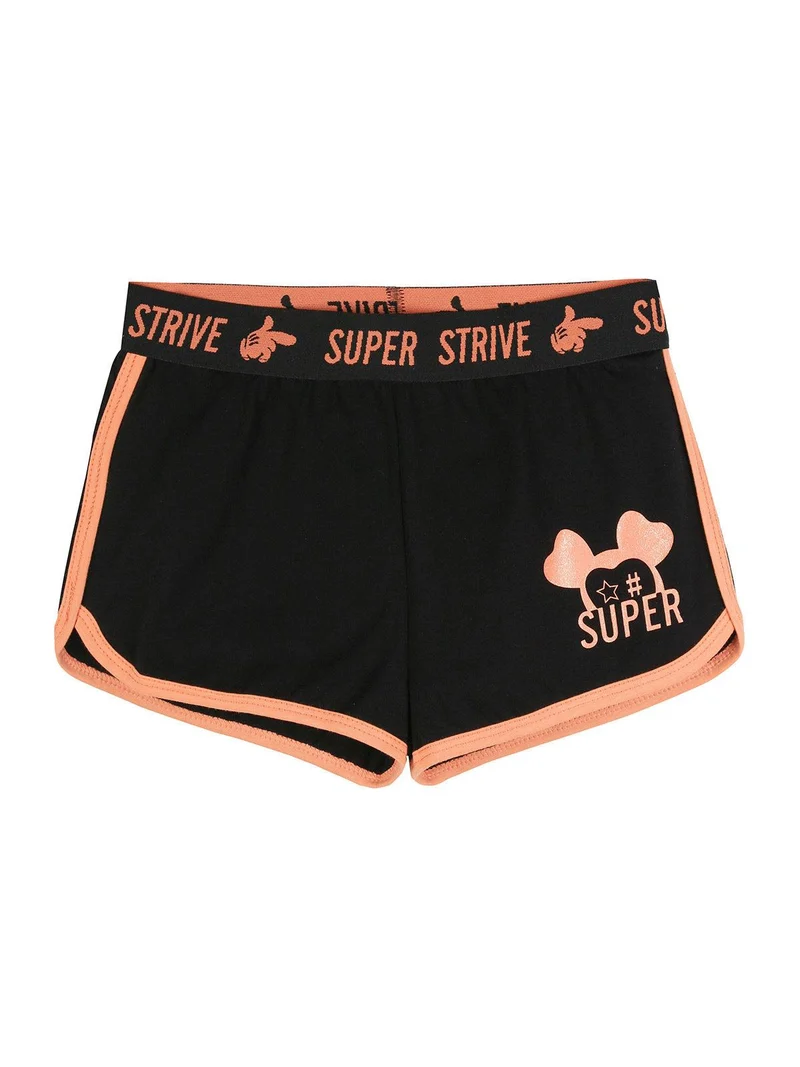 Shorts sportivi da bambina - arancione