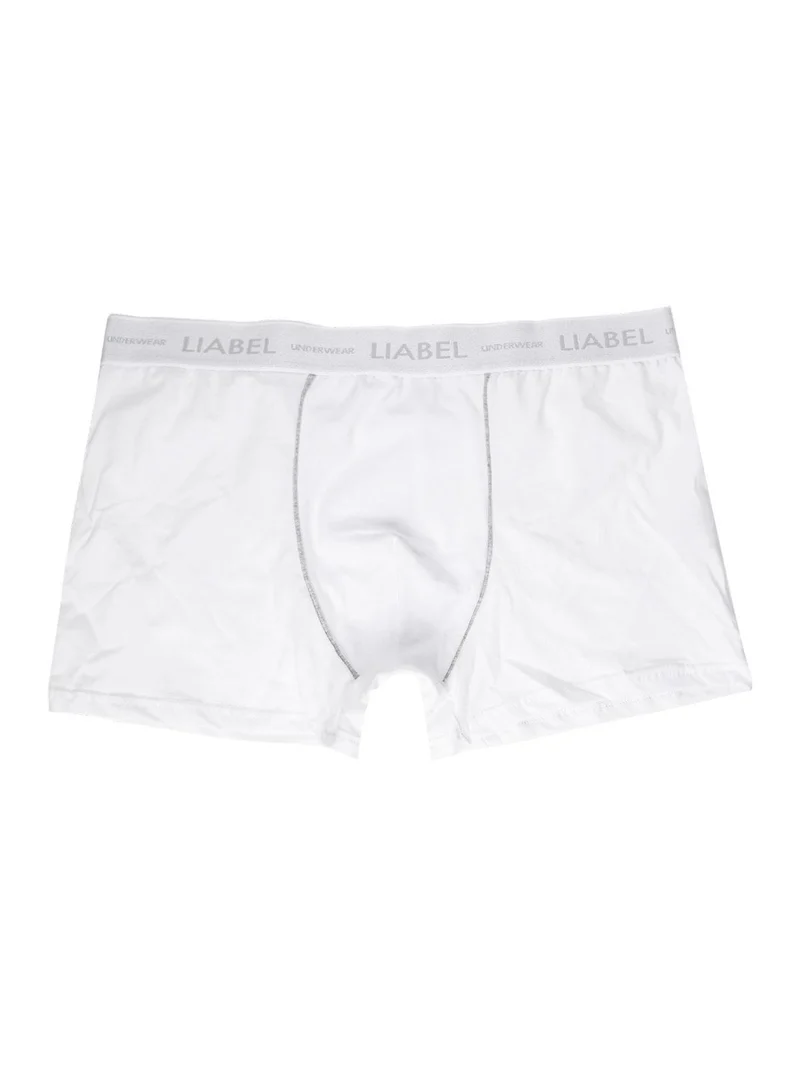 Boxer in cotone elasticizzato - bianco
