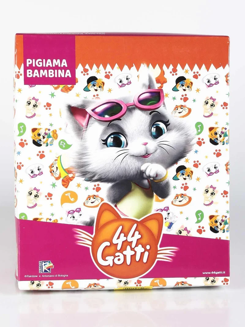 Pigiama corto bambina in cotone - grigio