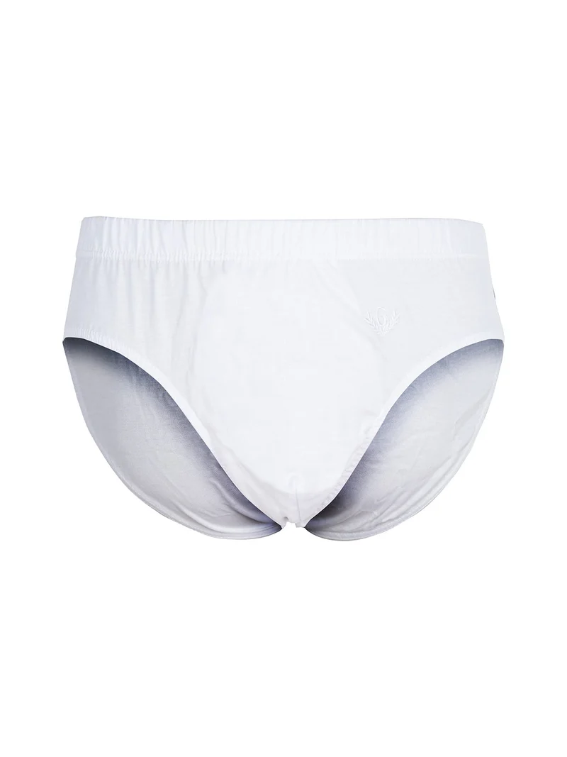 Slip uomo in filo di scozia - bianco