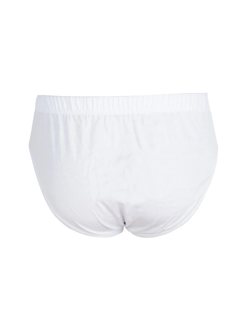 Slip uomo in filo di scozia - bianco