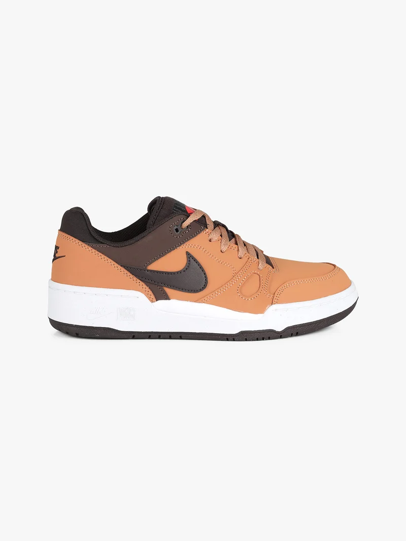 Full Force Low Premium Sneakers in pelle da uomo - cammello