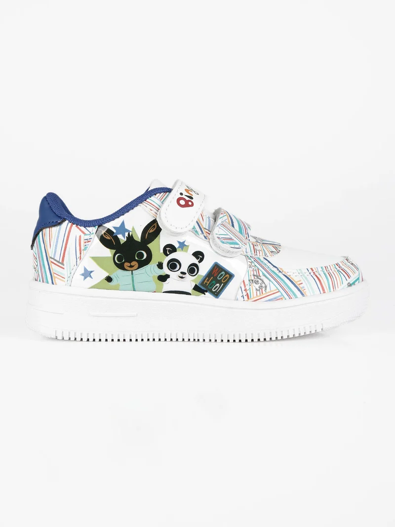 Sneakers da bambino con strappi - bianco