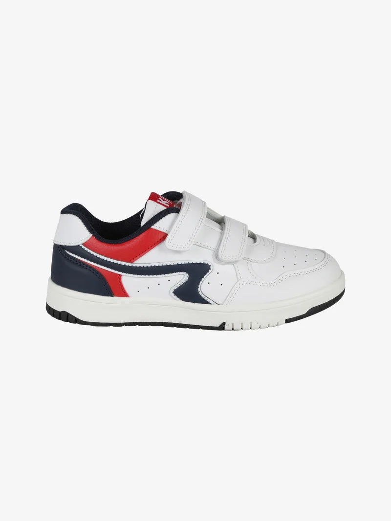 Sneakers da ragazzo con strappi - bianco
