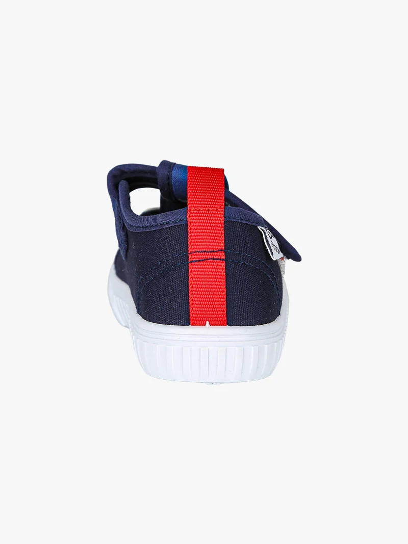 Sandali chiusi da bambino con cinturino a strappo - blu