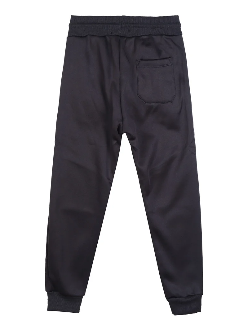 Pantaloni tuta da bambino con polsini - blu scuro