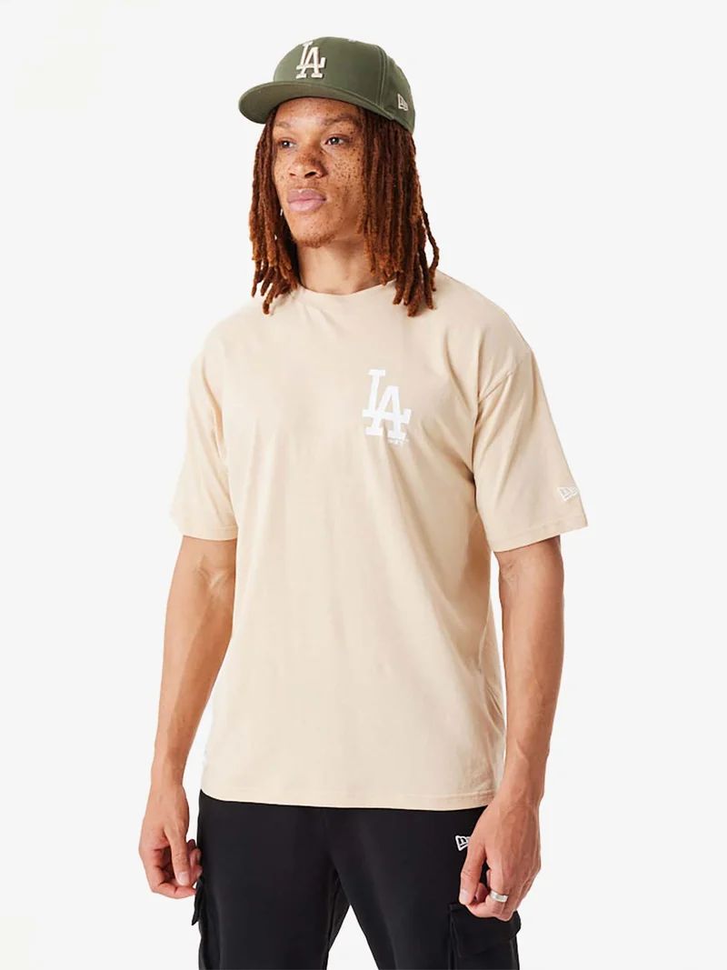 Los Angeles T-shirt unisex manica corta - beige