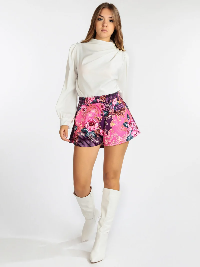 Short fantasia donna - viola