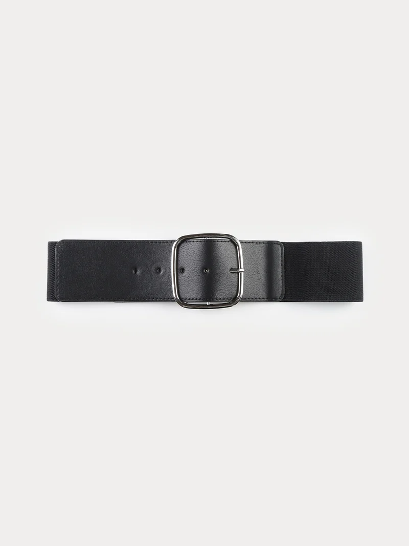 Cintura donna stringivita elasticizzata - nero