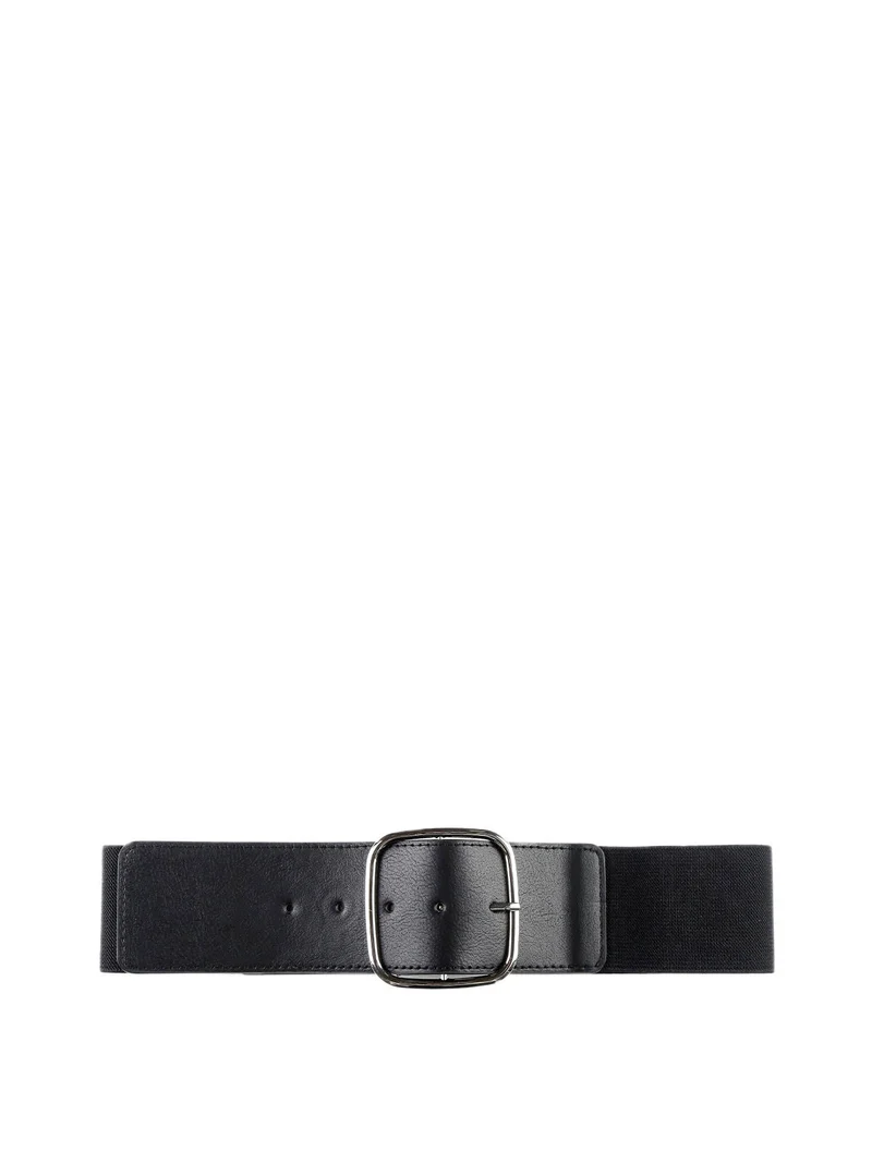 Cintura donna stringivita elasticizzata - nero