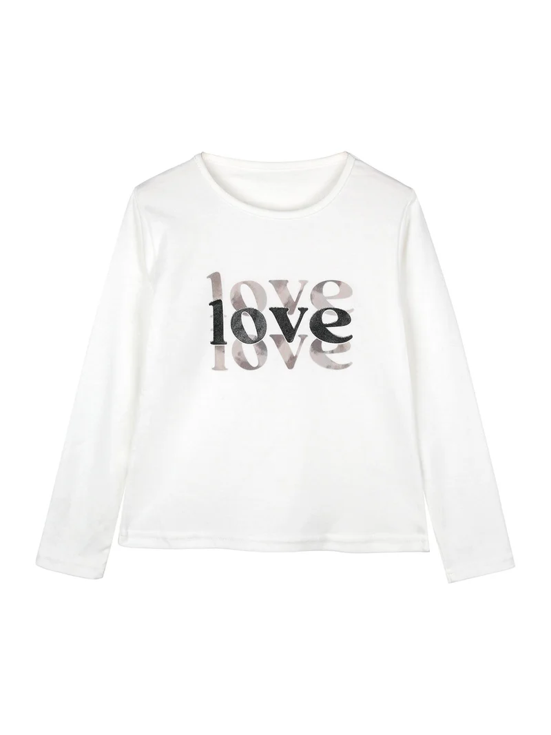 Completo 3 pezzi da bambina con strass - nero