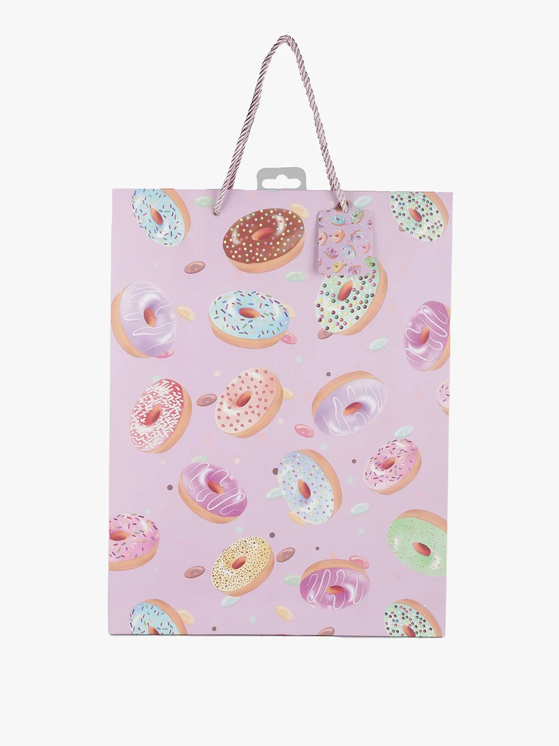 Sacchetto regalo grande 42 x 32 x 11 cm - rosa