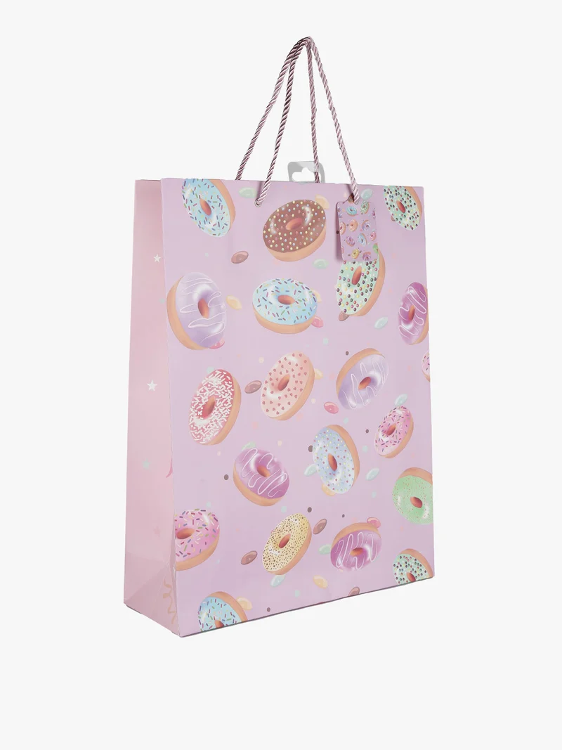 Sacchetto regalo grande 42 x 32 x 11 cm - rosa
