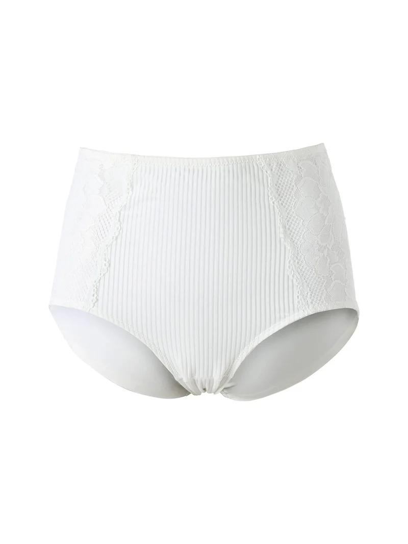 AR39 Guaina da donna con pizzo - panna