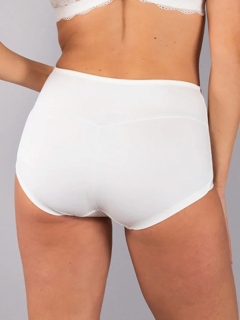AR39 Guaina da donna con pizzo - panna