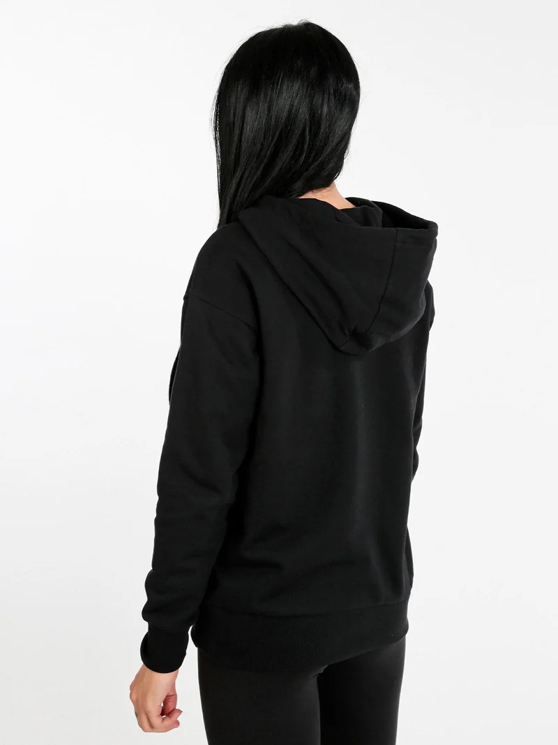 SMART W II SWEAT HD Felpa donna con cappuccio - nero