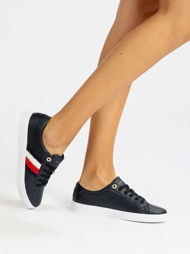 CORPORATE CUPSOLE Sneakers in pelle da donna - blu scuro