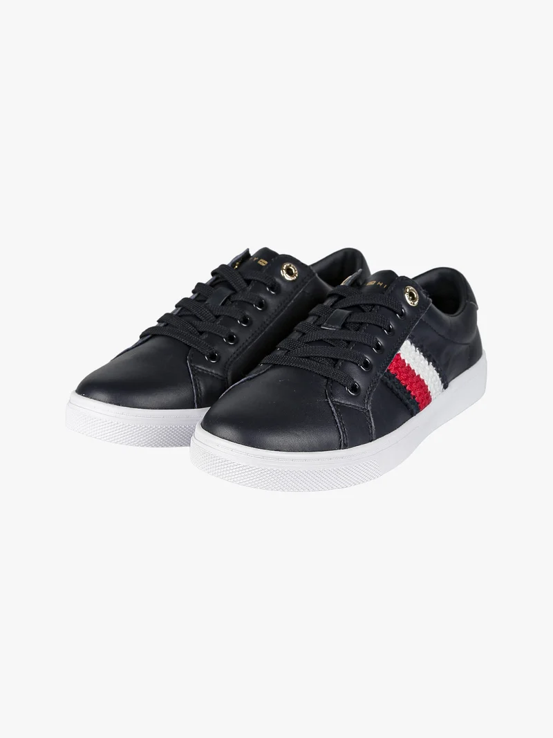 CORPORATE CUPSOLE Sneakers in pelle da donna - blu scuro
