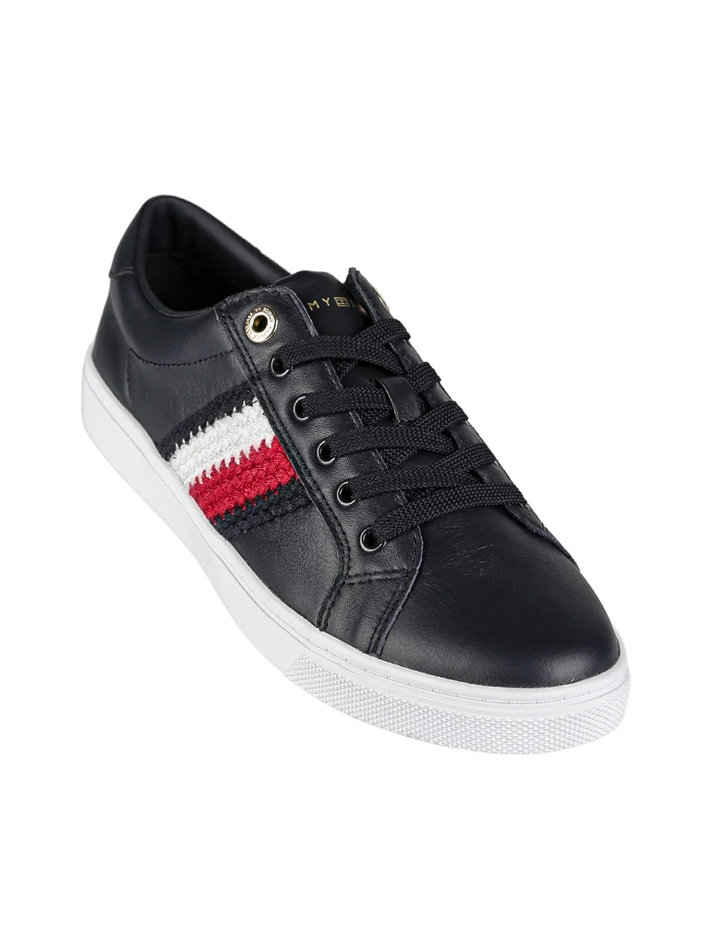 CORPORATE CUPSOLE Sneakers in pelle da donna - blu scuro