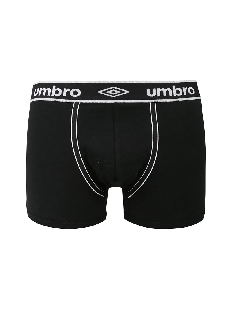 Boxer da uomo tinta unita - nero
