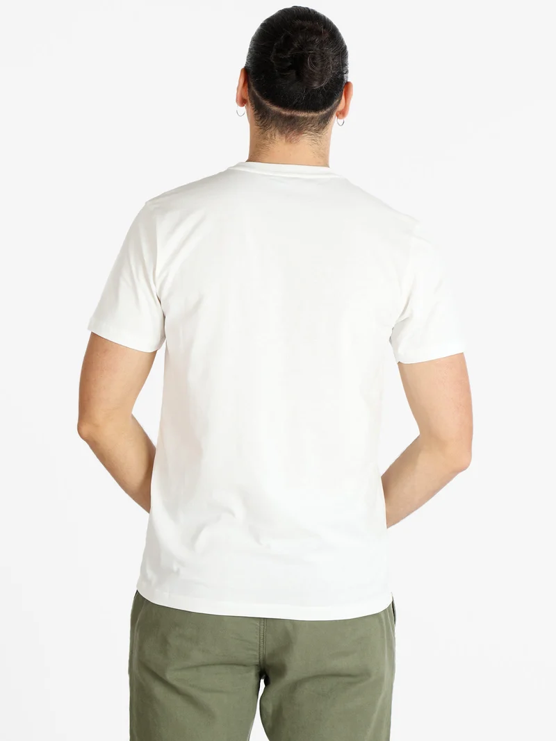 T-shirt girocollo manica corta uomo - bianco