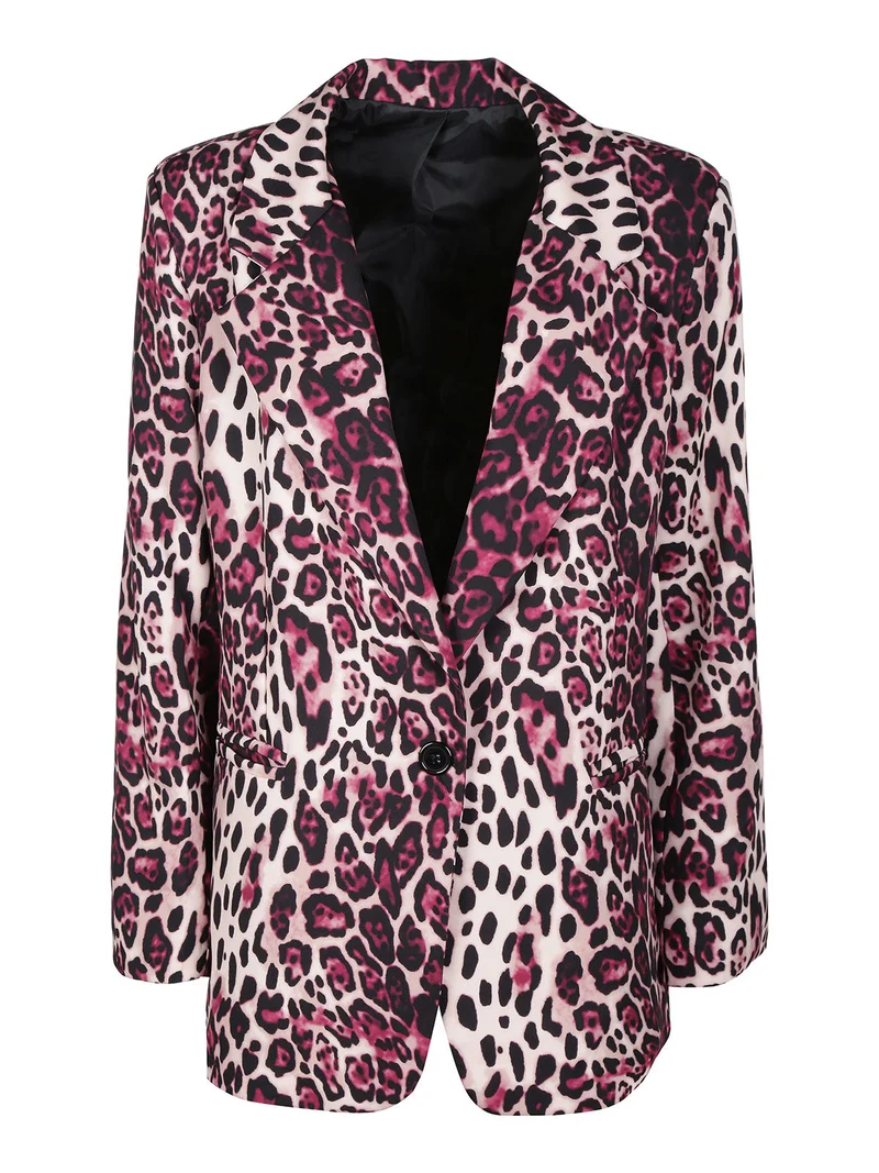 Blazer donna msculato oversize - rosso