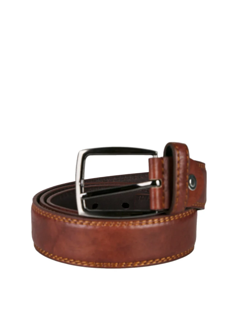 Cintura uomo in ecopelle - marrone