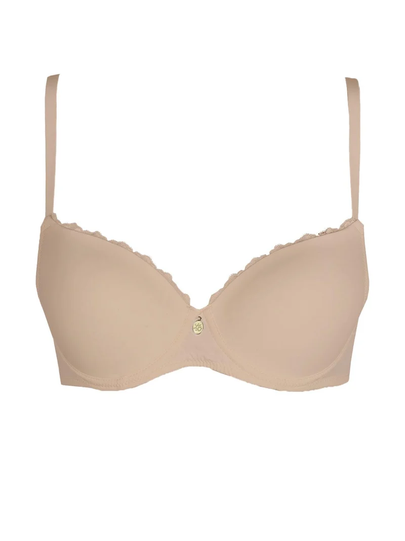 Reggiseno push up graduato con pizzo SOFIA - nudo
