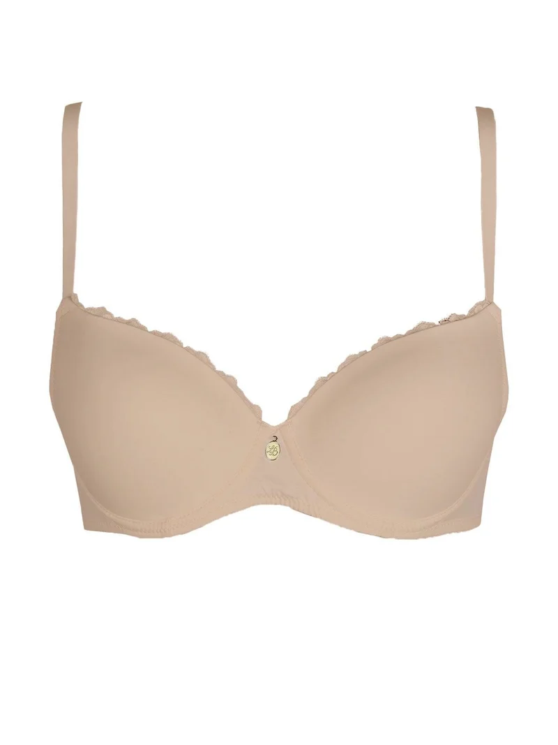 Reggiseno push up graduato con pizzo SOFIA - nudo