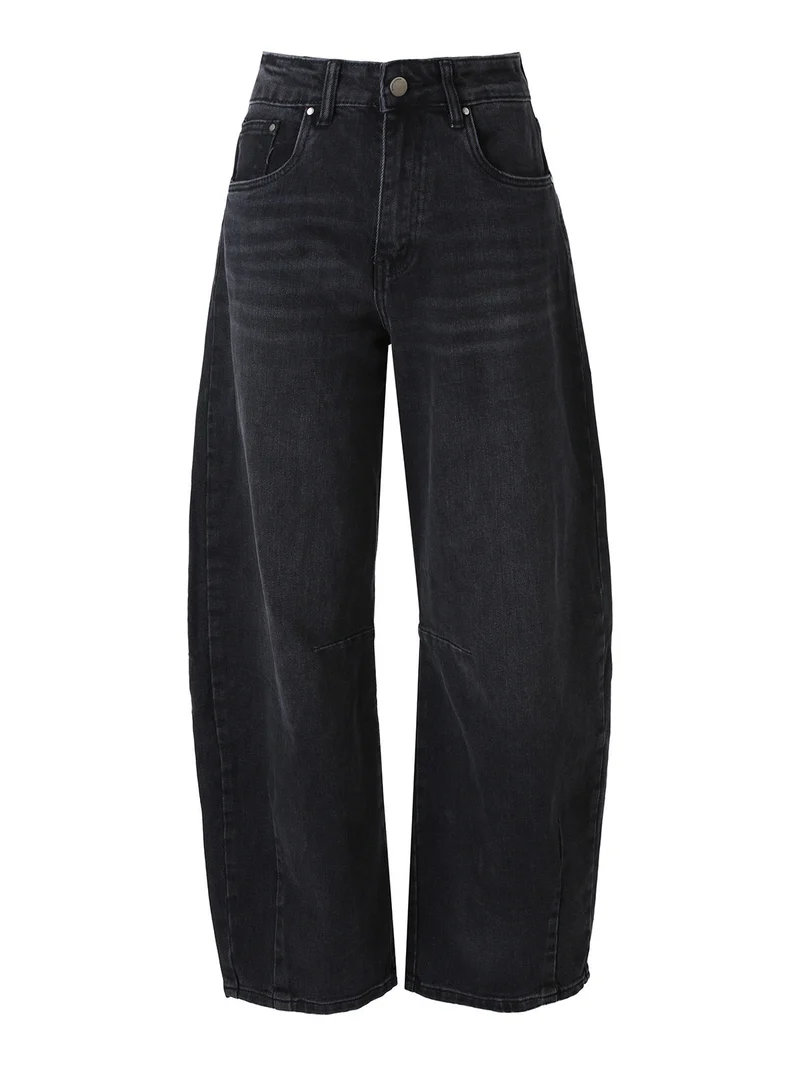 Jeans donna balloon - nero